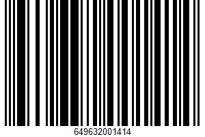 Sliced Apple With Mild Cheddar Cheese UPC Bar Code Sliced Apple With Mild Cheddar Cheese UPC Bar Code UPC: 649632001414