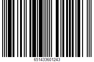 Dsd Merchandisers, Organic Banana Chips UPC Bar Code UPC: 651433601243