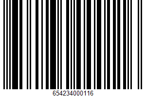 100% Organic Juice Cider UPC Bar Code 100% Organic Juice Cider UPC Bar Code UPC: 654234000116