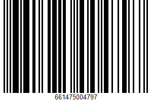 100% Organic Navy Beans UPC Bar Code UPC: 661475004797