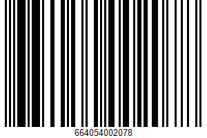 Cold Pack Cheese Spread UPC Bar Code UPC: 664054002078
