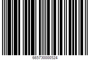 Apple Chips UPC Bar Code UPC: 665730000524