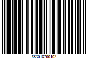 Swai Fillets UPC Bar Code Swai Fillets UPC Bar Code UPC: 683018700102