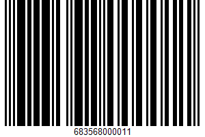 Medium Grain Fortified Rice UPC Bar Code Medium Grain Fortified Rice UPC Bar Code UPC: 683568000011
