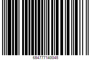 Date Filled Cookies UPC Bar Code UPC: 684777140048