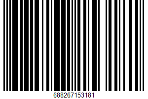 Giant, Oval Dills Hamburger Pickle Chips UPC Bar Code Giant, Oval Dills Hamburger Pickle Chips UPC Bar Code UPC: 688267153181