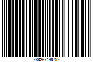 Oval Chips UPC Bar Code UPC: 688267196799