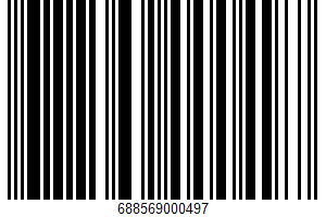 Milk Chocolate Santa UPC Bar Code UPC: 688569000497