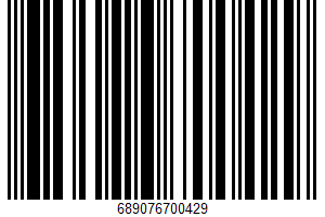 Vegan Parmesan Cheese UPC Bar Code Vegan Parmesan Cheese UPC Bar Code UPC: 689076700429