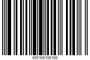 New Century Snacks, Salted Cashews UPC Bar Code UPC: 690166106106