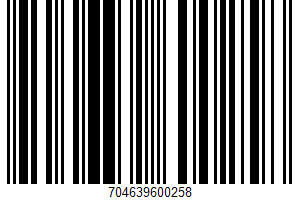 Bratwurst UPC Bar Code UPC: 704639600258