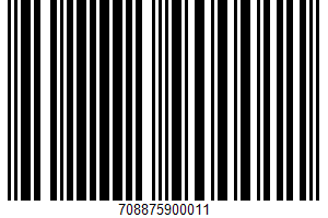 The Original Breakfast Cookie UPC Bar Code UPC: 708875900011