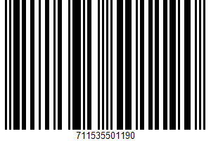 Organic Black Beans UPC Bar Code Organic Black Beans UPC Bar Code UPC: 711535501190
