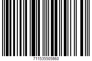 Organic Multigrain Waffles UPC Bar Code UPC: 711535505860