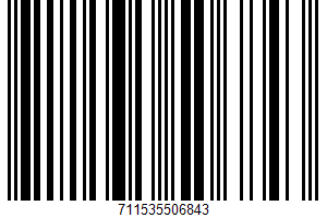 Organic Agave Dark Amber Nectar UPC Bar Code UPC: 711535506843