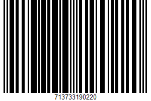 Organic Whole Grain Hamburger Buns UPC Bar Code UPC: 713733190220