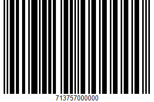 Bourbon Pecan Peanut Butter UPC Bar Code UPC: 713757000000