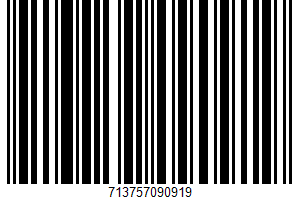 Organic Raw Milk Artisan Jalapeno Jack UPC Bar Code UPC: 713757090919