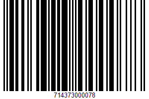 French Peasant Bread UPC Bar Code French Peasant Bread UPC Bar Code UPC: 714373000078