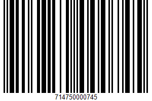 Barbecue Sauce UPC Bar Code Barbecue Sauce UPC Bar Code UPC: 714750000745