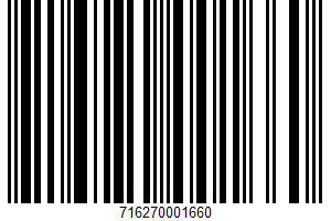 Ginger Crystallized In Dark Chocolate UPC Bar Code UPC: 716270001660