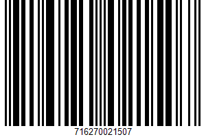 Almonds, Toffee & Sea Salt In Dark Chocolate UPC Bar Code Almonds, Toffee & Sea Salt In Dark Chocolate UPC Bar Code UPC: 716270021507