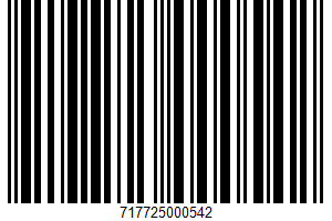 Gourmet Spinach Tamales UPC Bar Code UPC: 717725000542