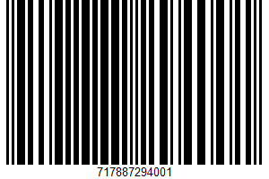 Organic Original Rolls UPC Bar Code Organic Original Rolls UPC Bar Code UPC: 717887294001