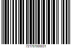 Whole Grain Wheat Pita UPC Bar Code Whole Grain Wheat Pita UPC Bar Code UPC: 721707000031