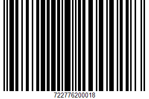 No Calorie Sweetener UPC Bar Code No Calorie Sweetener UPC Bar Code UPC: 722776200018