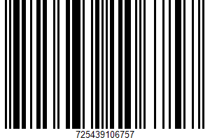 Sliced Strawberries UPC Bar Code UPC: 725439106757