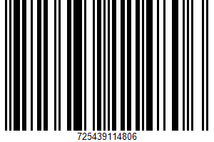 Seedless Raisins UPC Bar Code UPC: 725439114806