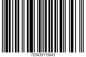 Ice Cream UPC Bar Code Ice Cream UPC Bar Code UPC: 725439115643