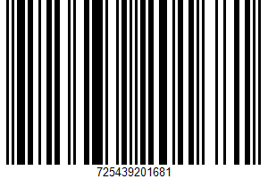 Unsalted Soynuts UPC Bar Code UPC: 725439201681