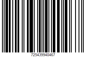 Organic Black Beans UPC Bar Code UPC: 725439940467