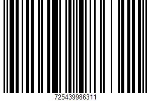 Mini Cookies UPC Bar Code UPC: 725439986311