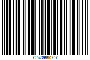 Ground Chicken UPC Bar Code UPC: 725439990707