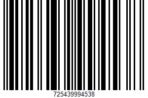 Salted Popcorn UPC Bar Code UPC: 725439994538