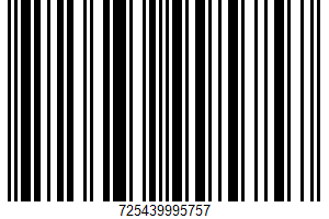 Spinach Fettuccine UPC Bar Code UPC: 725439995757