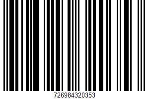 Extra Virgin Olive Oil UPC Bar Code UPC: 726984320353