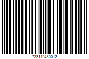 Cannelini Dry Beans UPC Bar Code Cannelini Dry Beans UPC Bar Code UPC: 728119430012