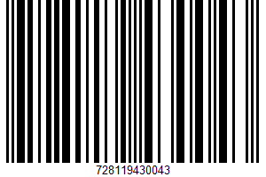 Polenta 100% Corn UPC Bar Code UPC: 728119430043