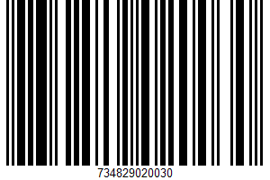 Tropical Mix UPC Bar Code UPC: 734829020030