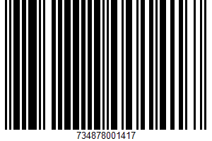 Frosted Sugar Cookie UPC Bar Code UPC: 734878001417