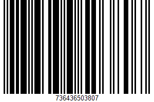 Uncured Sopressata UPC Bar Code Uncured Sopressata UPC Bar Code UPC: 736436503807