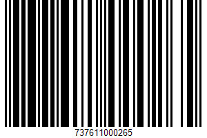 Barbecue Sauce UPC Bar Code Barbecue Sauce UPC Bar Code UPC: 737611000265