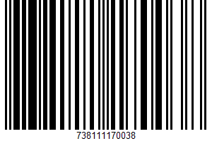 Hot Sauce UPC Bar Code Hot Sauce UPC Bar Code UPC: 738111170038