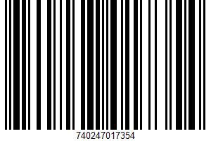 Vegetable Cream Cheese UPC Bar Code UPC: 740247017354