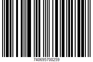 Broccoli Florets UPC Bar Code UPC: 740695700259