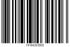 Seasoning UPC Bar Code UPC: 74164303905
